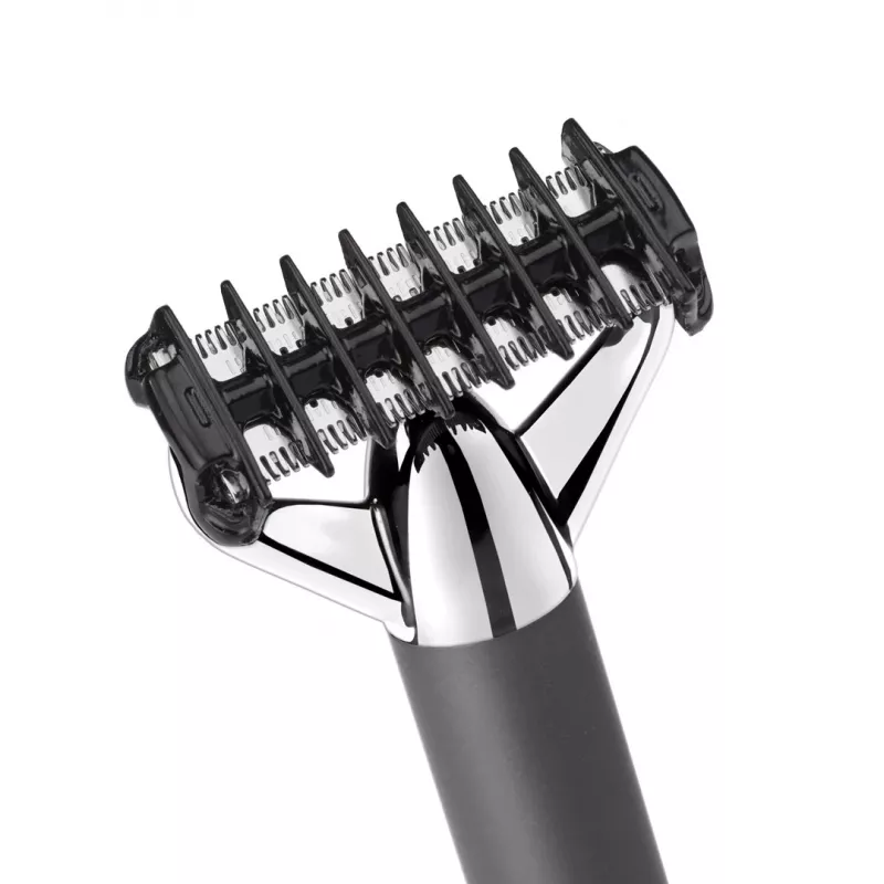 Barzdos kirpimo mašinėlė BABYLISS OT996E su metaliniais peiliukais ir reguliuojamu ilgiu