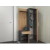 Prieškambario spinta Top e shop GARD DUO ANT/ART KPL — 2 varstomos durys, medžio drožlių plokštė, 1000×350×1800 mm