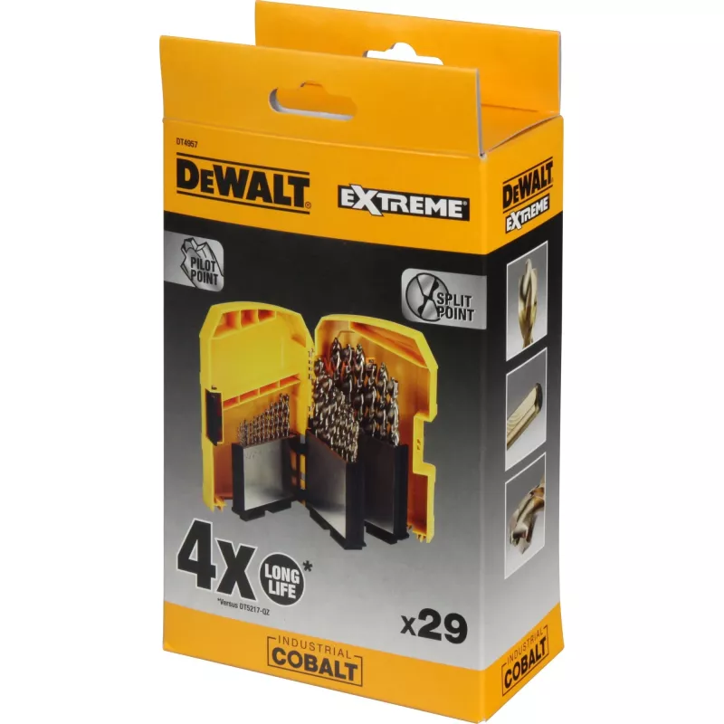 Gręžtų rinkinys DeWALT CASSETTA 29 vnt.