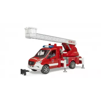 Gaisrinis automobilis BRUDER 02673 Raudonas Baltas ABS sintetika 4 metai