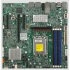 Motininė plokštė Supermicro X14SAZ-TLN4F, lizdas 1851, Intel mikroschemų rinkinys, Micro-ATX, 4x DIMM DDR5, iki 256 GB, 2x 2,5Gb LAN, IPMI