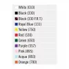 Daugkartinio naudojimo kabelių raištis Velcro ONE-WRAP 150×20 mm juodas, polipropilenas, pakuotė 100 vnt.