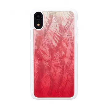 Dėklas telefonui iKins, skirtas iPhone XR — rožinės lagūnos ir baltos spalvos