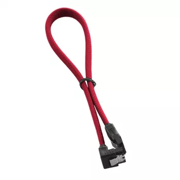 ModMesh Right Angle SATA 3 laidas 30cm - Raudonas - CM-CAB-RSAT-N30KR-R