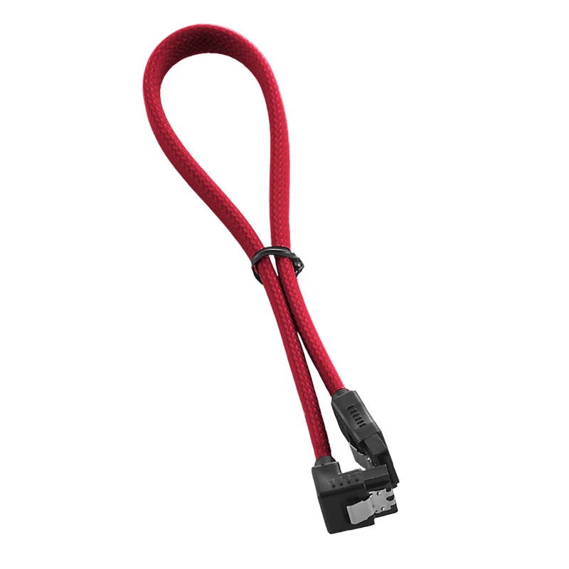 ModMesh Right Angle SATA 3 laidas 30cm - Raudonas - CM-CAB-RSAT-N30KR-R
