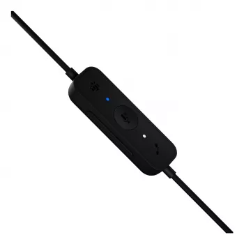 Ausinės Logitech H570e laidinės, USB, 1,9 m, juodos