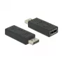 DisplayPort kabelis DeLOCK 2× DisplayPort 1.2 65691 juodas