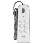 Apsauginis nuo viršįtampių lizdų blokas Belkin BSV604ca2m Baltas 6 AC lizdai 2 m