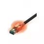saCon S/FTP kabelis Cat.6A, 10m, juodas (21.15.2376)