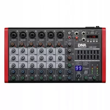 Mikšeris DNA CM8-DSP su USB, MP3, Bluetooth, Phantom maitinimu