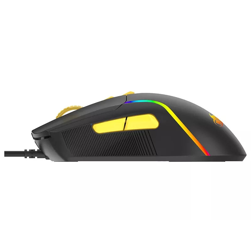 Tracer HORNET 87 klaviatūra ir pelė žaidimams USB QWERTY juoda, geltona
