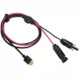 Įkrovimo laidas EcoFlow LMC4-XT60I-3.5M juodai raudonas
