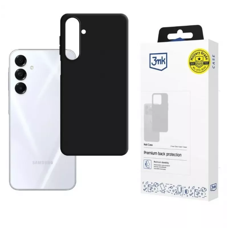 3MK Matt Case dėklas Samsung Galaxy A17 5G 4G su pinigine