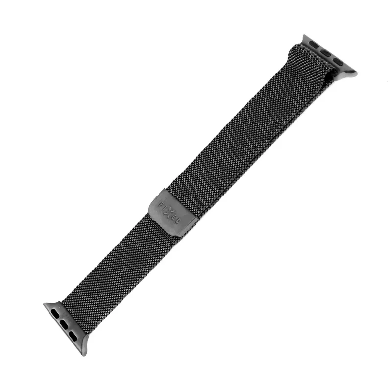 FIXED tinklinis dirželis Apple Watch 42/44/45/46/49 mm (juodas)