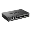 D-Link DES-108 Juodas 8 prievadų Fast Ethernet jungiklis