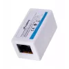 LANBERG AD-RJ45-RJ45-OU6 tinklo jungtis – baltas RJ-45 lizdų adapteris Cat.6