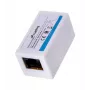 LANBERG AD-RJ45-RJ45-OU6 tinklo jungtis – baltas RJ-45 lizdų adapteris Cat.6