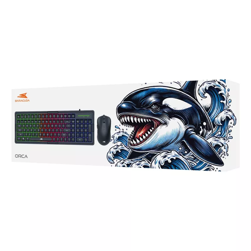 Baracuda BGC-012 Orca Black Combo – žaidimų rinkinys pradedantiesiems