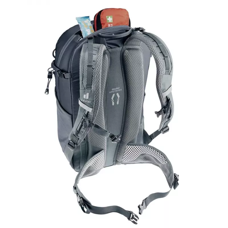 Kuprinė DEUTER Trail 25 – 25L žygiams, juoda-pilka