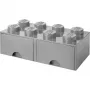 Room Copenhagen LEGO Brick Drawers 8 pilka (40061740)