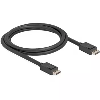 Delock DisplayPort kabelis DisplayPort 2.1, 1,8 m, 16K 60 Hz, 80 Gbps