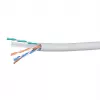Alantec KIU6ALSOH500D Cat6 U/UTP 23 AWG LSOH 500 m pilkas tinklo kabelis