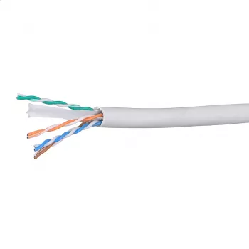 Alantec KIU6ALSOH500D Cat6 U/UTP 23 AWG LSOH 500 m pilkas tinklo kabelis
