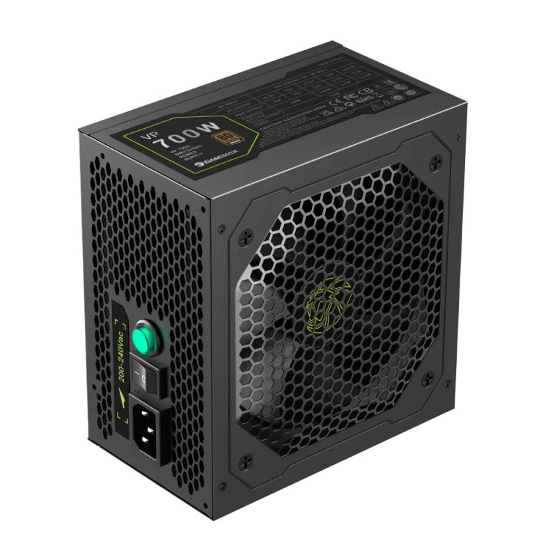 Gamemax VP 700S 700 W maitinimo blokas, 80 PLUS Bronze