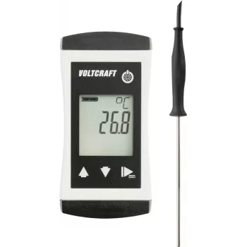 VOLTCRAFT PTM 100 + TPT-200 temperatūros matavimo prietaisas -200 – 450 °C zondas Pt1000 IP65