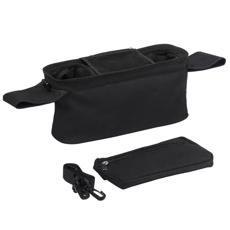 Momcozy MC-BBSTRO001 vežimėlio organizatorius, juodas