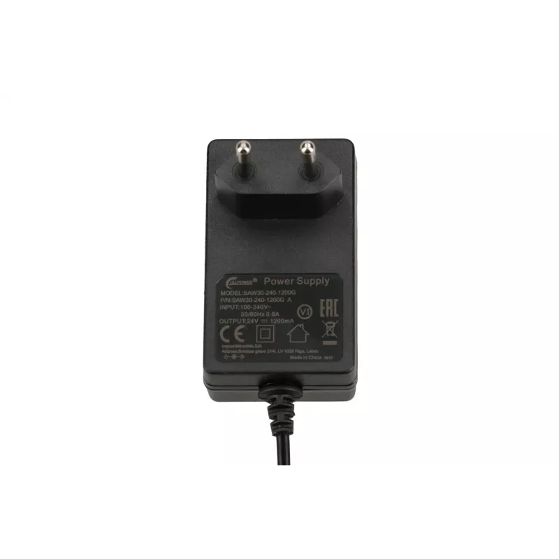 MikroTik SAW30-240-1200GA maitinimo adapteris, vidaus, 29 W, įėjimas 100–240 V, juodas