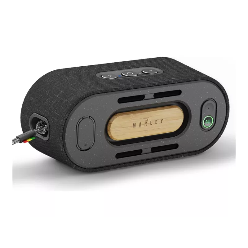 The House Of Marley EM-JA021-SB nešiojamas vakarėlių garsiakalbis Stereo nešiojamas garsiakalbis Juoda, Geltona 20 W