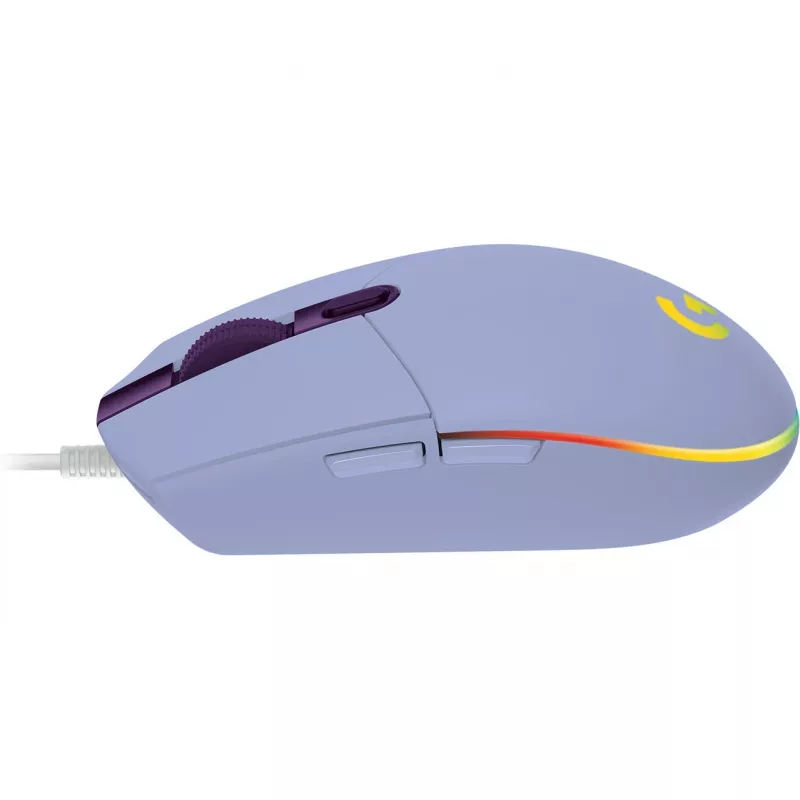 Logitech G102 LIGHTSYNC žaidimų pelė, alyvinė