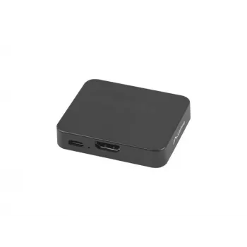 Lanberg SPV-HDMI-1002 HDMI šakotuvas, 2 HDMI išvadai, 4K, USB-C įvadas