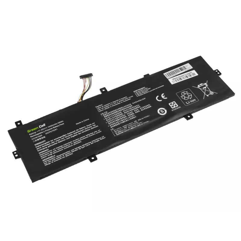 Baterija Green Cell AS163, skirta ASUS ZenBook UX430 serijai