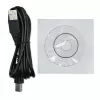 Qoltec Monolith nepertraukiamo maitinimo šaltinis (UPS) Dvigubo keitimo (Online) 1 kVA 600 W 2 AC lizdai