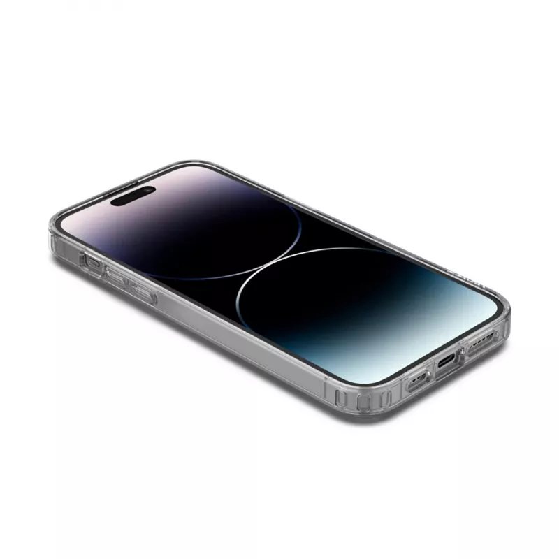 Belkin MSA011BTCL SheerForce magnetinis apsauginis dėklas iPhone 14 Pro Max, antibakterinis, skaidrus