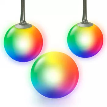 Innr OGL 130 C lauko protinga rutulinė lempa spalvota 3 vnt., LED, pakeičia 33 W
