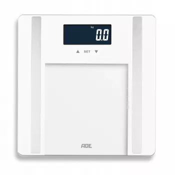 Svarstyklės kūno analizei ADE BA2300-2 su Bluetooth ir kūno riebalų matavimu