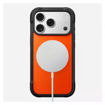 Nomad Rugged Case dėklas iPhone 17 Pro — 16 cm (6,3 colio), oranžinis