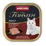 Šlapias kačių ėdalas Animonda Vom Feinsten suaugusioms katėms jautiena 100 g padėkle, be grūdų, be glitimo ir be sojos