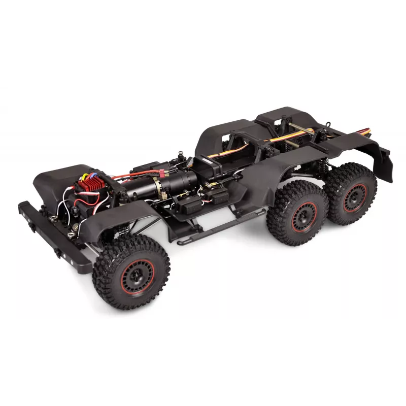 Amewi 22558 AMXRock RCX10.3P RC visureigis 6x6 pikapas, 14+, pilkas