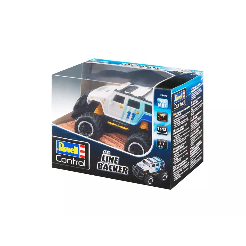Automobilis Revell Line Backer by REVELL – rekomenduojamas amžius 6+, spalvos: juoda, mėlyna, balta
