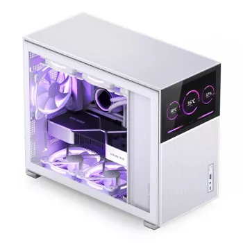 PC korpusas Jonsbo D31 MESH Midi Tower Baltas