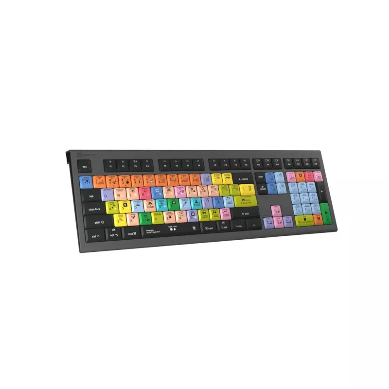 Logickeyboard LKB-LOGXP2-A2M-UK klaviatūra, USB, QWERTY JK anglų, juoda