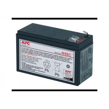 APC APCRBC106 atsarginė baterijų kasetė (OEM) – švino-rūgštinė VRLA, 1 vnt., juoda