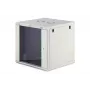 Sieninis stovas DIGITUS Dynamic-N 12U 600x600 mm IP20, rakinamas, kabelių valdymas, nesurinktas