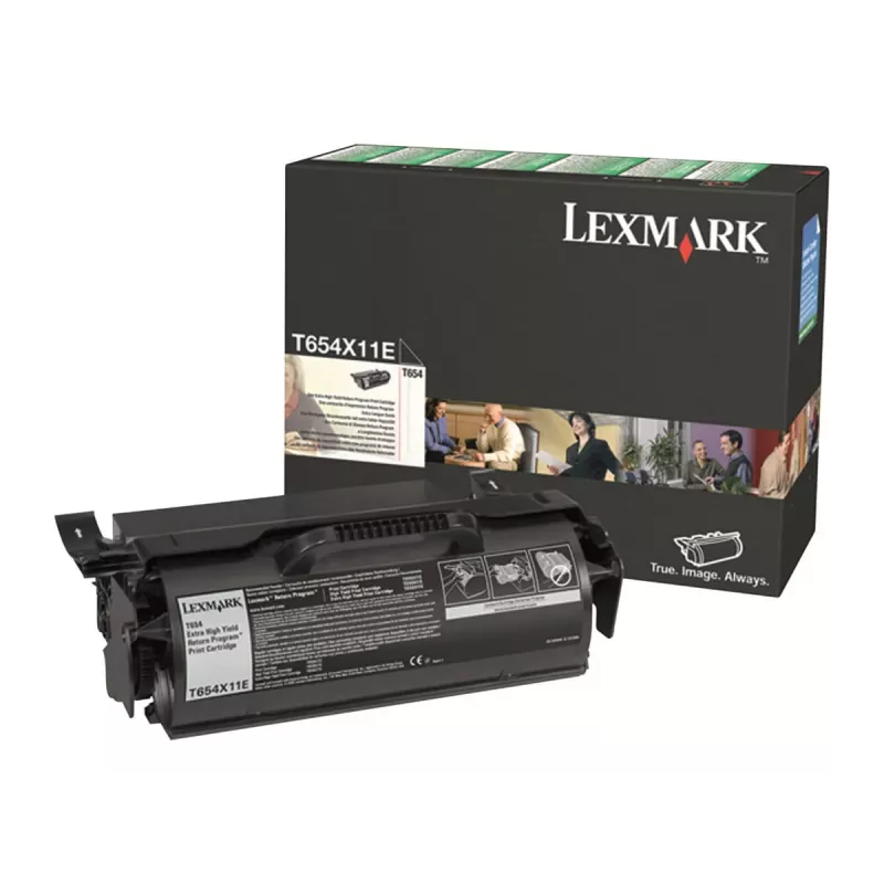Lexmark T654X11E juodas tonerio kasetė, 36000 puslapių