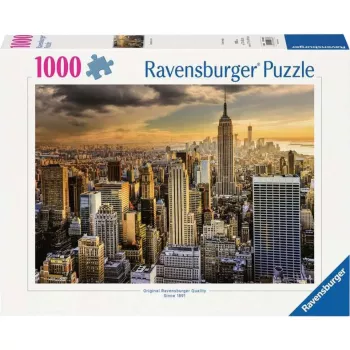 Dėlionė Ravensburger Didysis Niujorkas 1000 dalių, suaugusiųjų dėlionė, 1000 vnt.