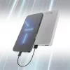 Power bank Extralink EPB-078W 10000 mAh baltas, USB-C, 10 W išėjimas, įkrauna iki 2 įrenginių